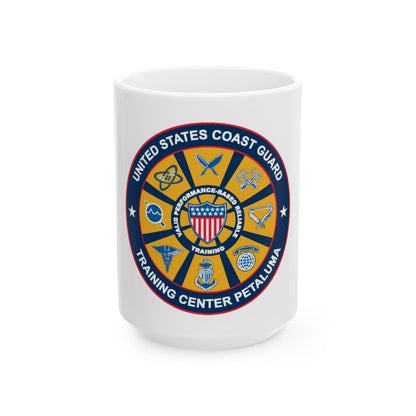 USCG Training Center Petaluma (U.S. Coast Guard) White Coffee Mug