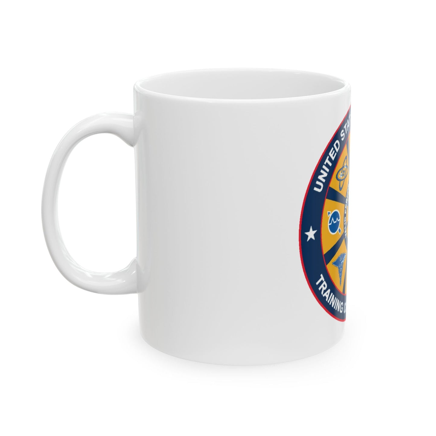 USCG Training Center Petaluma (U.S. Coast Guard) White Coffee Mug