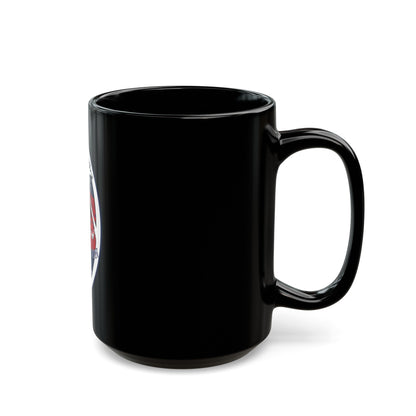 USCG Washington WPB 1331 (U.S. Coast Guard) Black Coffee Mug-The Sticker Space