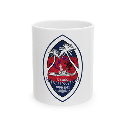 USCG Washington WPB 1331 (U.S. Coast Guard) White Coffee Mug