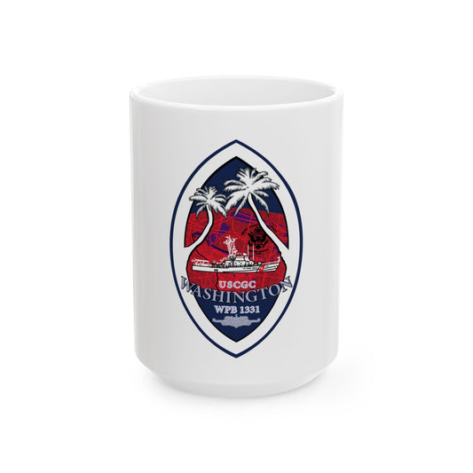 USCG Washington WPB 1331 (U.S. Coast Guard) White Coffee Mug