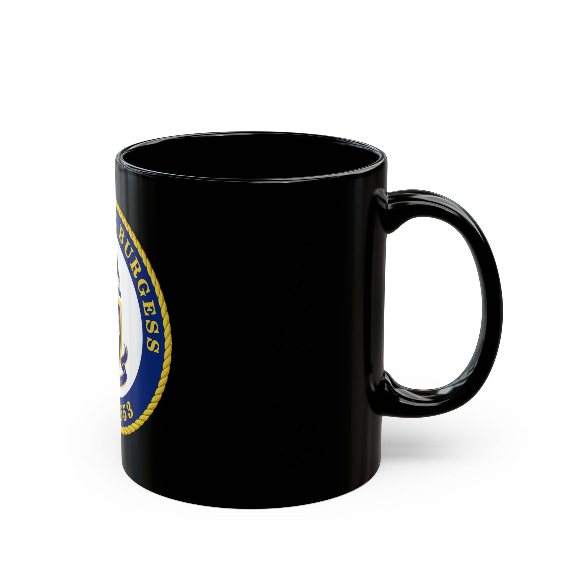 USCGC Abbie Burgess WLM 553 (U.S. Coast Guard) Black Coffee Mug-The Sticker Space