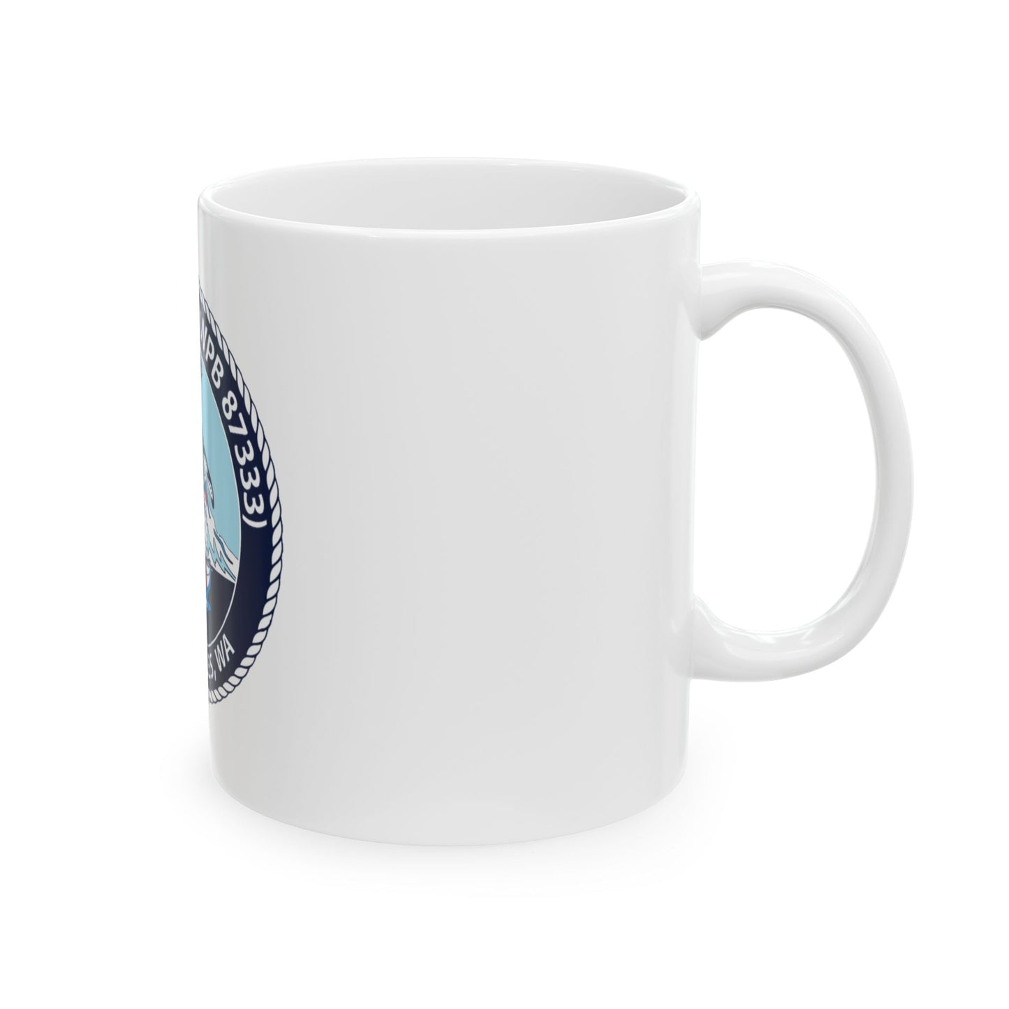 USCGC Adelie (U.S. Coast Guard) White Coffee Mug