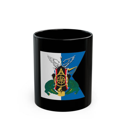 USCGC Alfa Crest (U.S. Coast Guard) Black Coffee Mug-11oz-The Sticker Space