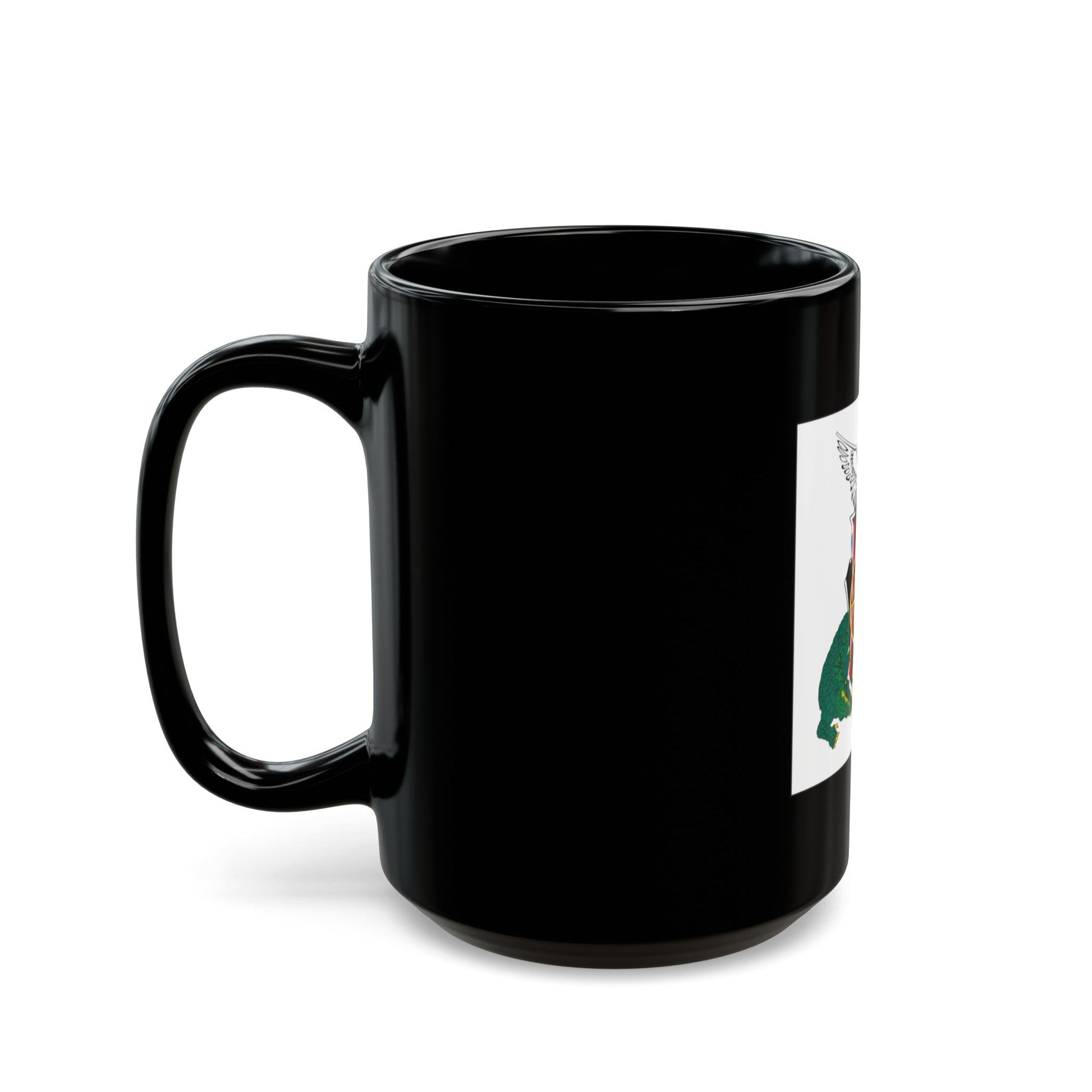 USCGC Alfa Crest (U.S. Coast Guard) Black Coffee Mug-The Sticker Space