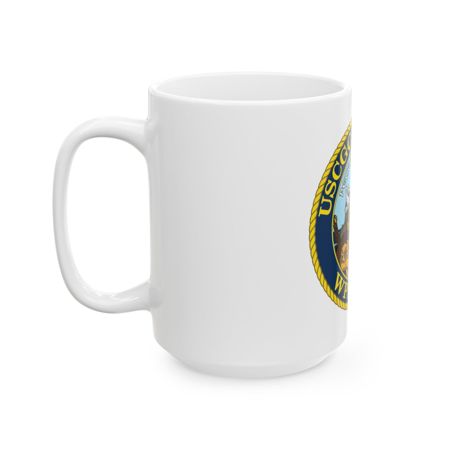 USCGC Anacapa WPB 1335 Petersburg AK (U.S. Coast Guard) White Coffee Mug-The Sticker Space