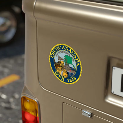 USCGC Anacapa WPB 1335 Petersburg AK (U.S. Coast Guard) Transparent STICKER Die-Cut Vinyl Decal - The Sticker Space