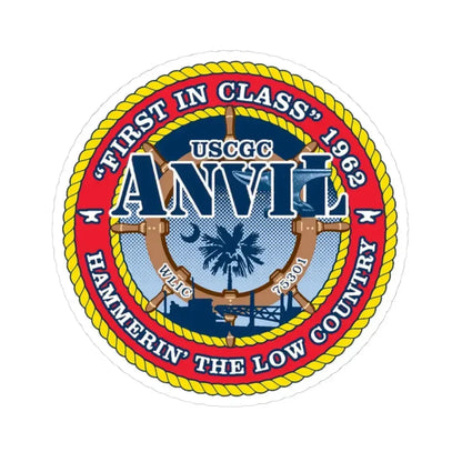 USCGC Anvil WLIC 75301 (U.S. Coast Guard) STICKER Vinyl Kiss-Cut Decal - The Sticker Space
