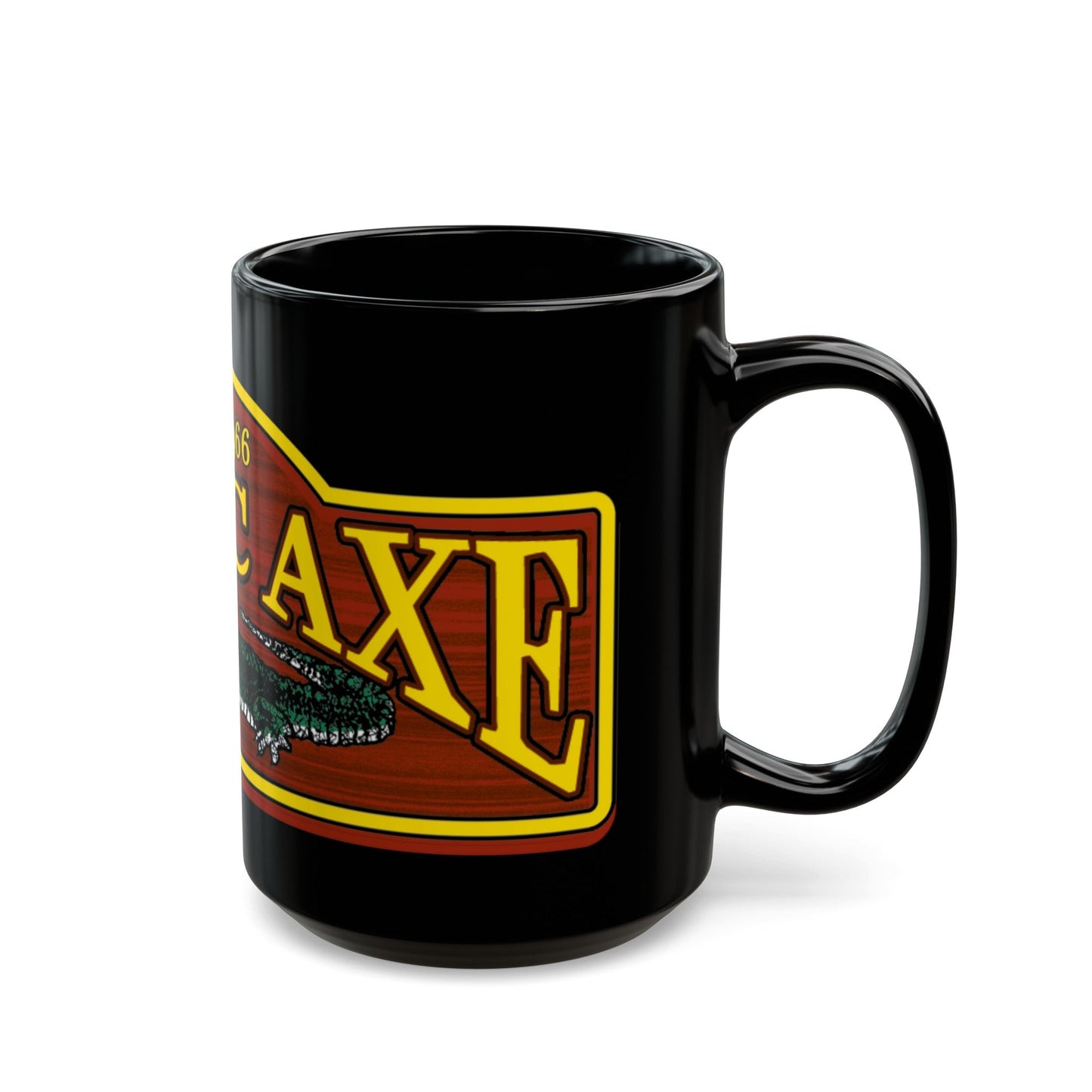 USCGC Axe (U.S. Coast Guard) Black Coffee Mug-The Sticker Space