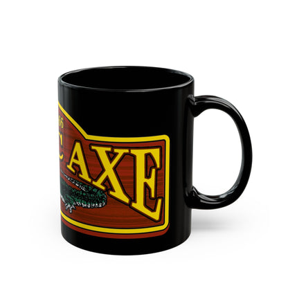 USCGC Axe (U.S. Coast Guard) Black Coffee Mug-The Sticker Space