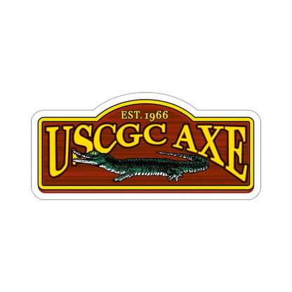 USCGC Axe (U.S. Coast Guard) STICKER Vinyl Die-Cut Decal 4 Inch - The Sticker Space