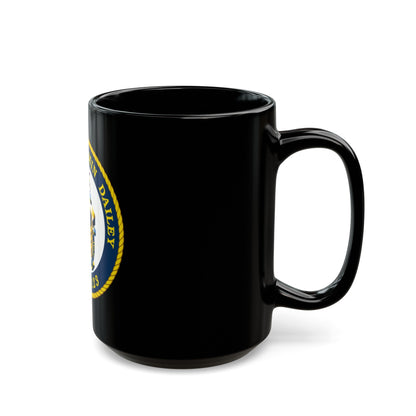 USCGC Benjamin Dailey WPC 1123 (U.S. Coast Guard) Black Coffee Mug-The Sticker Space