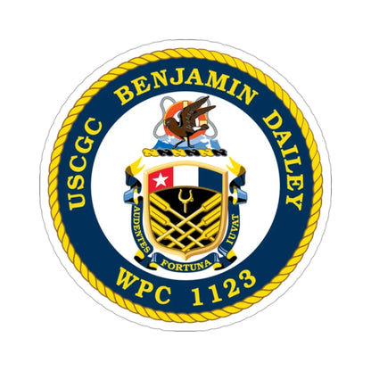 USCGC Benjamin Dailey WPC 1123 (U.S. Coast Guard) STICKER Vinyl Die-Cut Decal 2 Inch - The Sticker Space