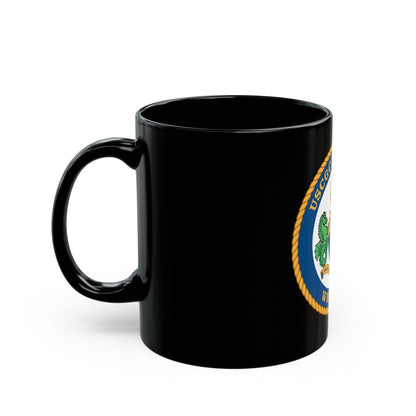 USCGC Campbell WMEC 909 (U.S. Coast Guard) Black Coffee Mug-The Sticker Space