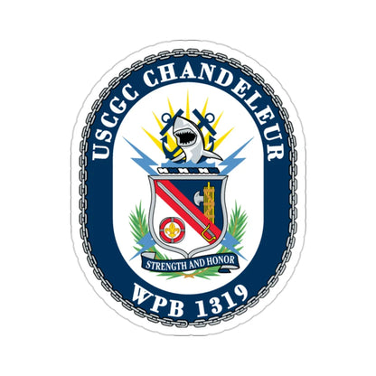 USCGC Chandeleur WPB 1319 (U.S. Coast Guard) STICKER Vinyl Die-Cut Decal 2 Inch - The Sticker Space