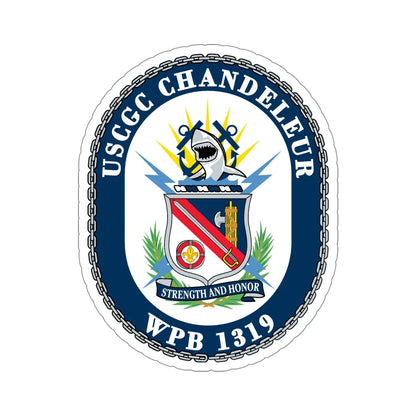 USCGC Chandeleur WPB 1319 (U.S. Coast Guard) STICKER Vinyl Die-Cut Decal 5 Inch - The Sticker Space