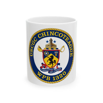 USCGC Chincoteague WPB 1320 (U.S. Coast Guard) White Coffee Mug