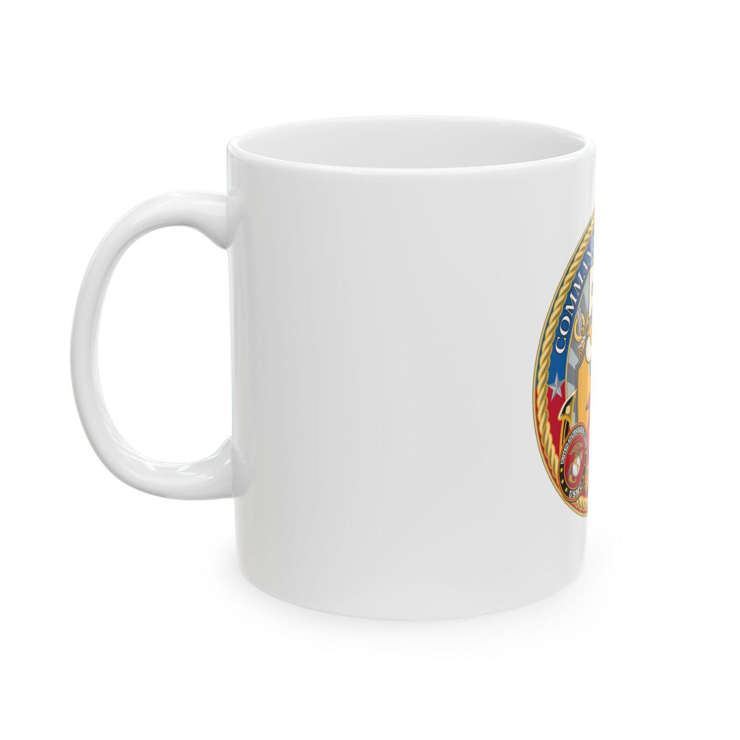 USCGC Command Task Force (U.S. Coast Guard) White Coffee Mug