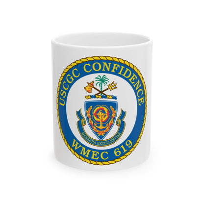 USCGC Confidence WMEC 619 (U.S. Coast Guard) White Coffee Mug