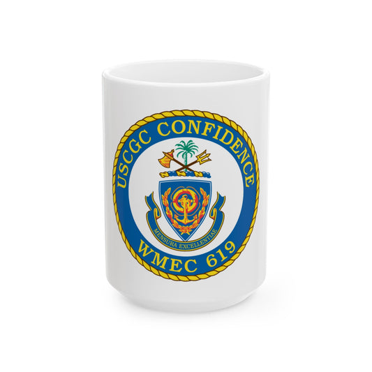 USCGC Confidence WMEC 619 (U.S. Coast Guard) White Coffee Mug