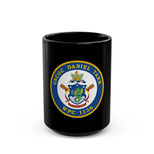 USCGC Daniel Tarr WPC 1136 (U.S. Coast Guard) Black Coffee Mug-15oz-The Sticker Space