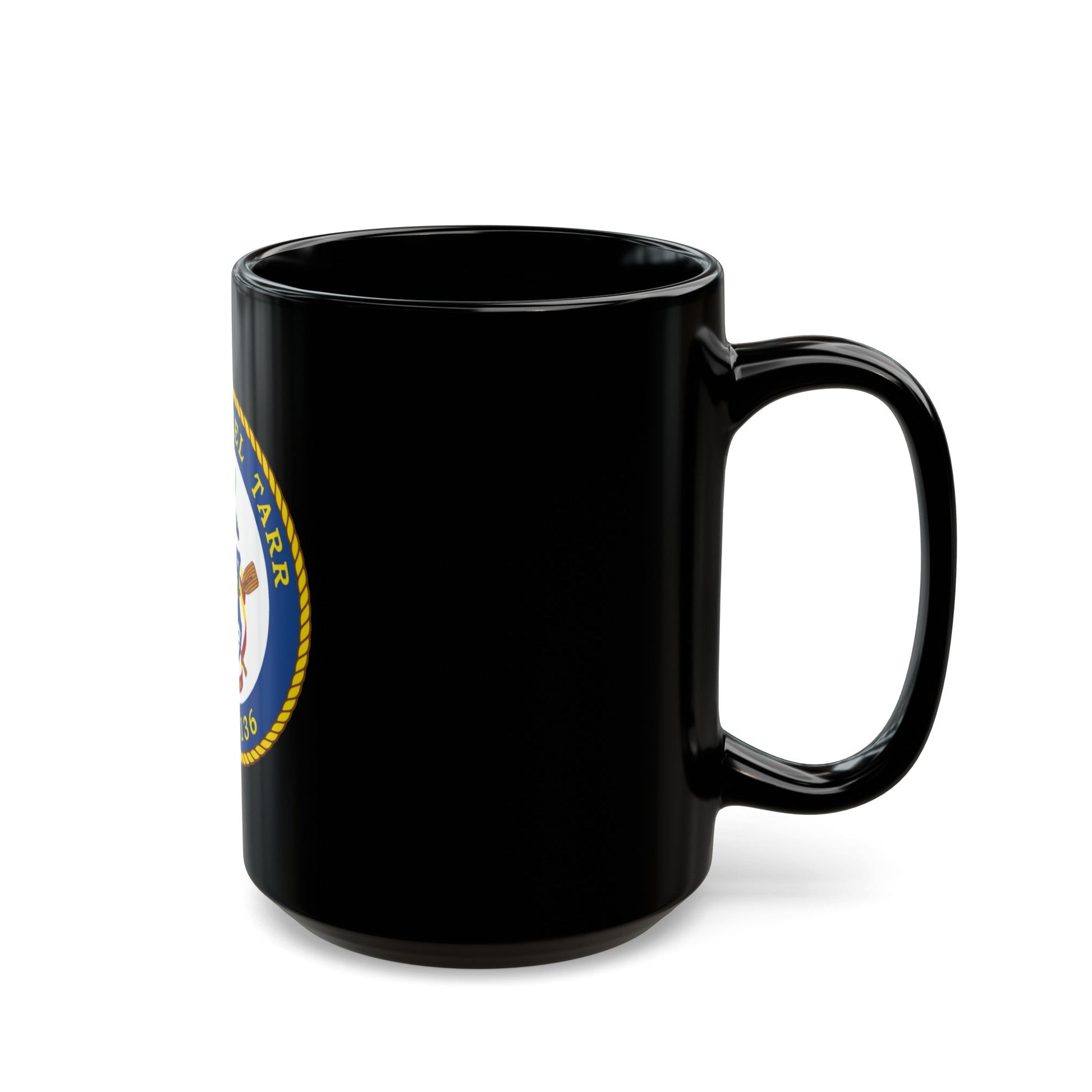 USCGC Daniel Tarr WPC 1136 (U.S. Coast Guard) Black Coffee Mug-The Sticker Space