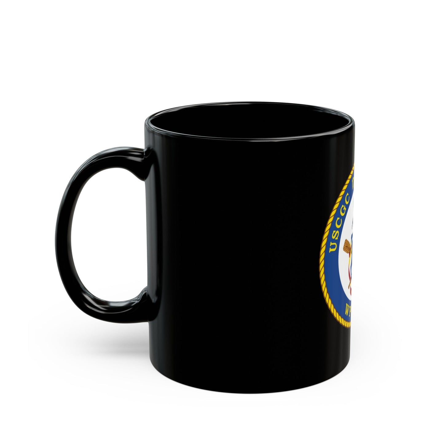 USCGC Daniel Tarr WPC 1136 (U.S. Coast Guard) Black Coffee Mug-The Sticker Space