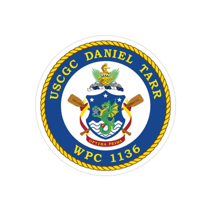 USCGC Daniel Tarr WPC 1136 (U.S. Coast Guard) Transparent STICKER Die-Cut Vinyl Decal 2 Inch - The Sticker Space
