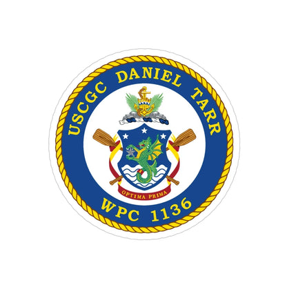 USCGC Daniel Tarr WPC 1136 (U.S. Coast Guard) Transparent STICKER Die-Cut Vinyl Decal 6 Inch - The Sticker Space