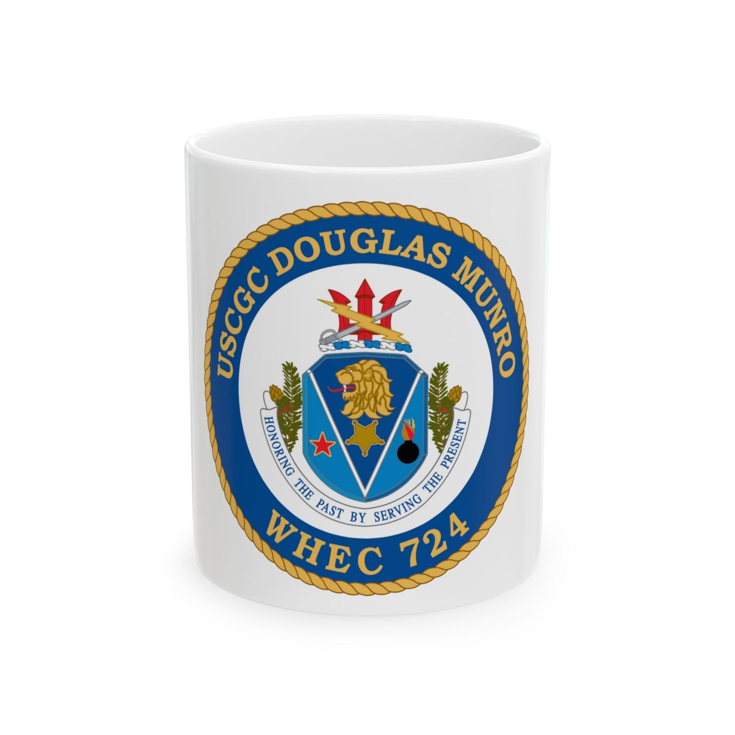 USCGC Douglas Munro (U.S. Coast Guard) White Coffee Mug