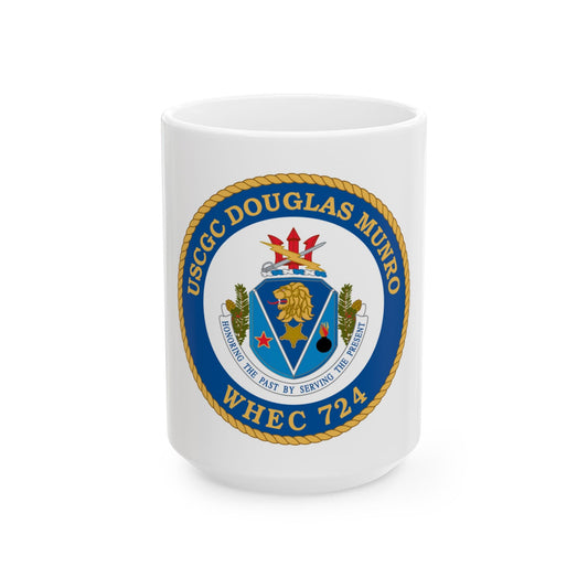 USCGC Douglas Munro (U.S. Coast Guard) White Coffee Mug