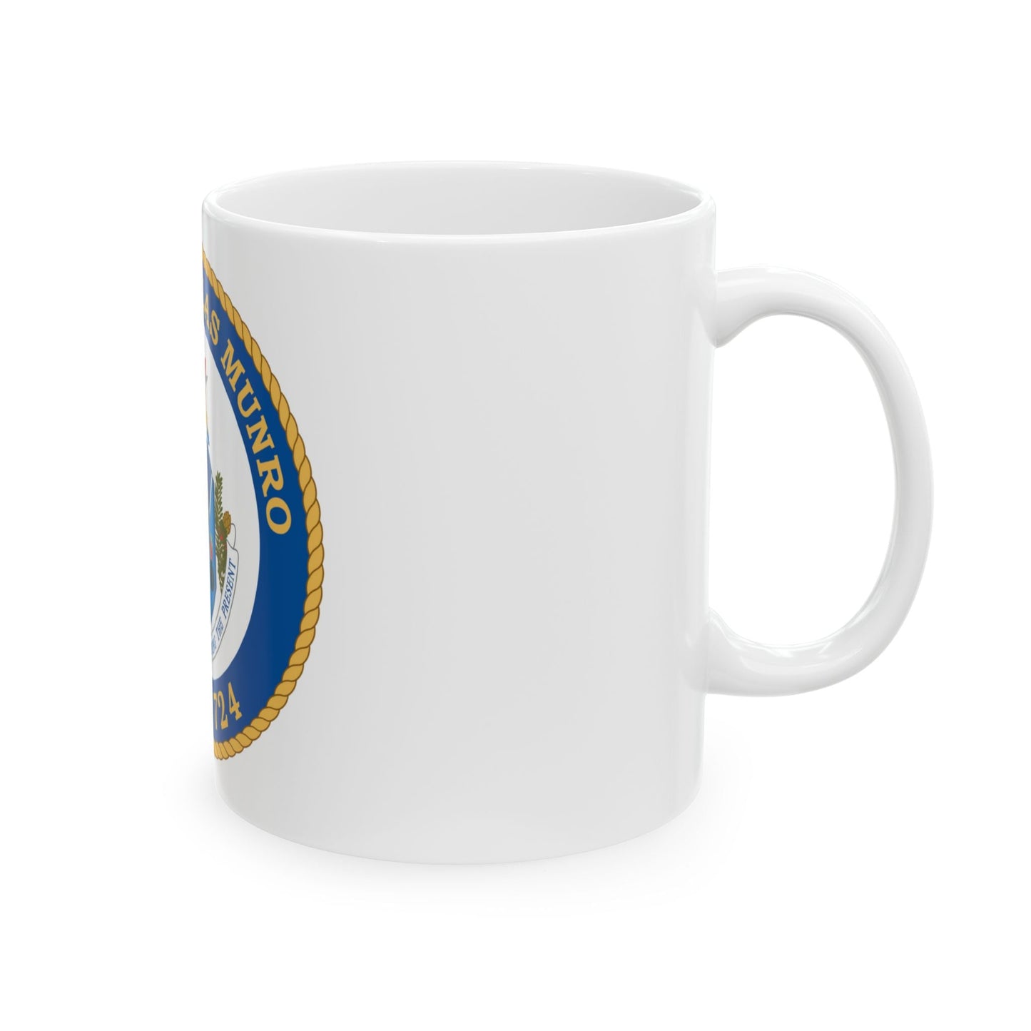 USCGC Douglas Munro (U.S. Coast Guard) White Coffee Mug