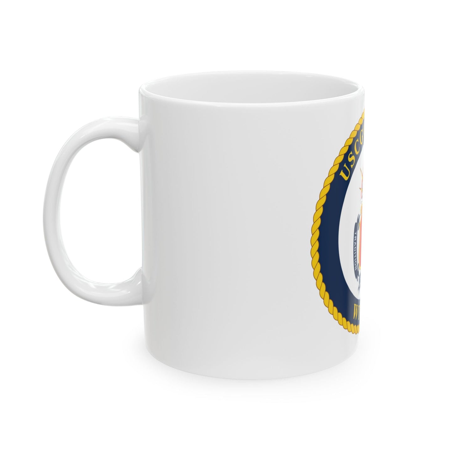 USCGC Eagle WIX 327 (U.S. Coast Guard) White Coffee Mug