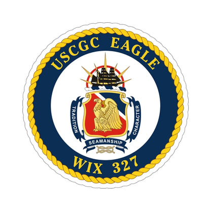 USCGC Eagle WIX 327 (U.S. Coast Guard) STICKER Vinyl Die-Cut Decal 5 Inch - The Sticker Space