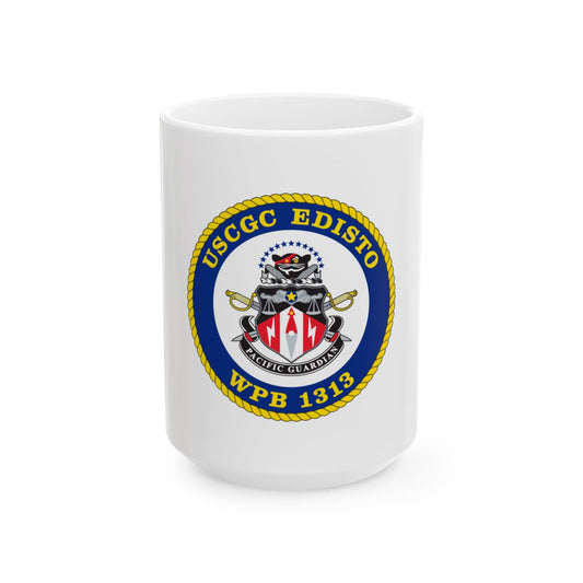 USCGC Edisto WPB 1313 (U.S. Coast Guard) White Coffee Mug