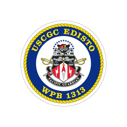 USCGC Edisto WPB 1313 (U.S. Coast Guard) STICKER Vinyl Die-Cut Decal 3 Inch - The Sticker Space