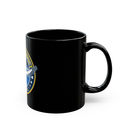 USCGC Gannet Dania FL (U.S. Coast Guard) Black Coffee Mug-The Sticker Space