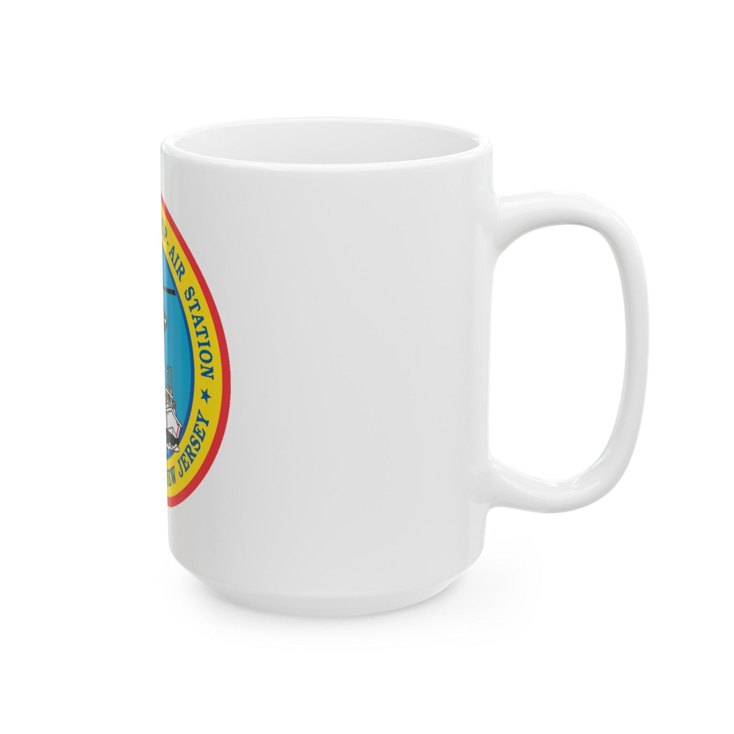 USCGC Group Air Station Atlantic City NJ (U.S. Coast Guard) White Coffee Mug-The Sticker Space