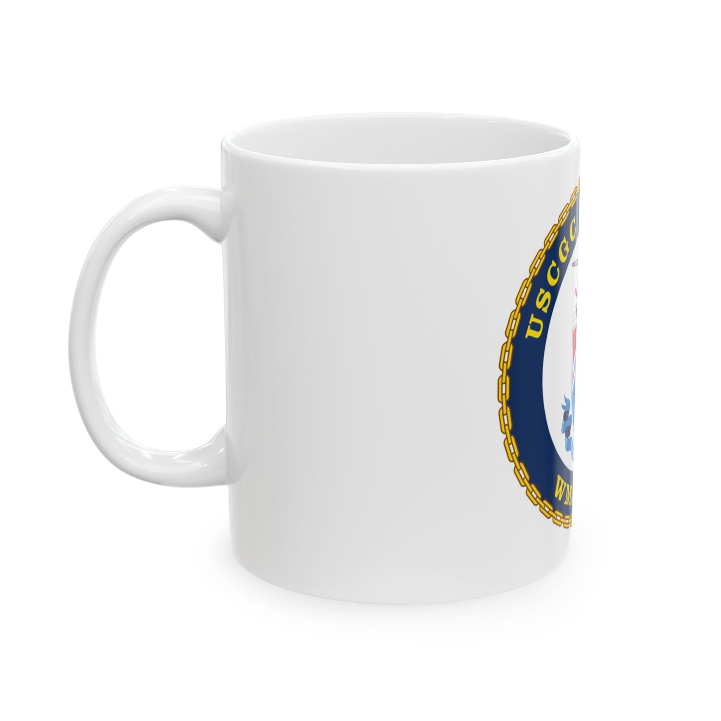 USCGC Hamilton WMSL 753 (U.S. Coast Guard) White Coffee Mug