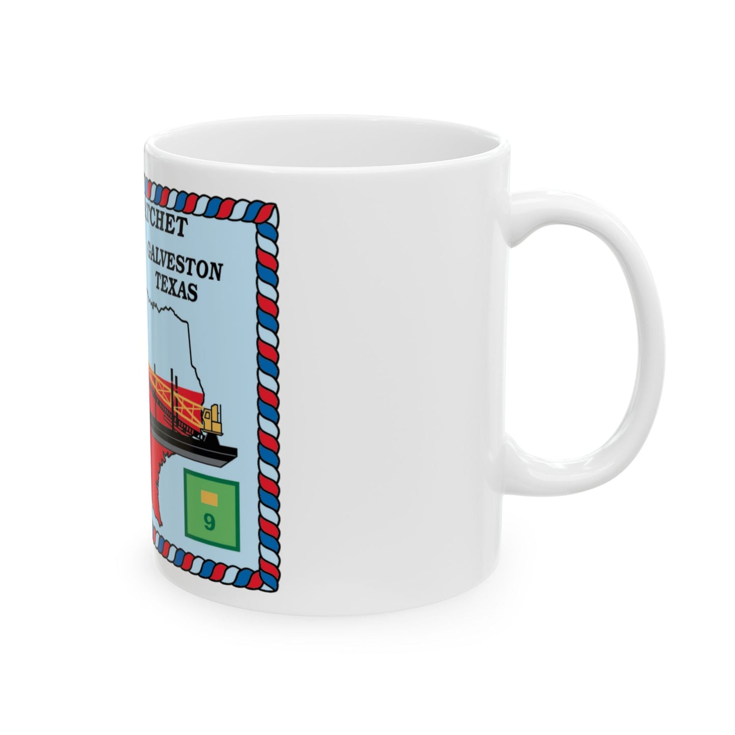 USCGC Hatchet WLIC 75309 (U.S. Coast Guard) White Coffee Mug