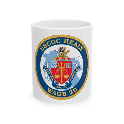 USCGC Healy WAGB 20 (U.S. Coast Guard) White Coffee Mug