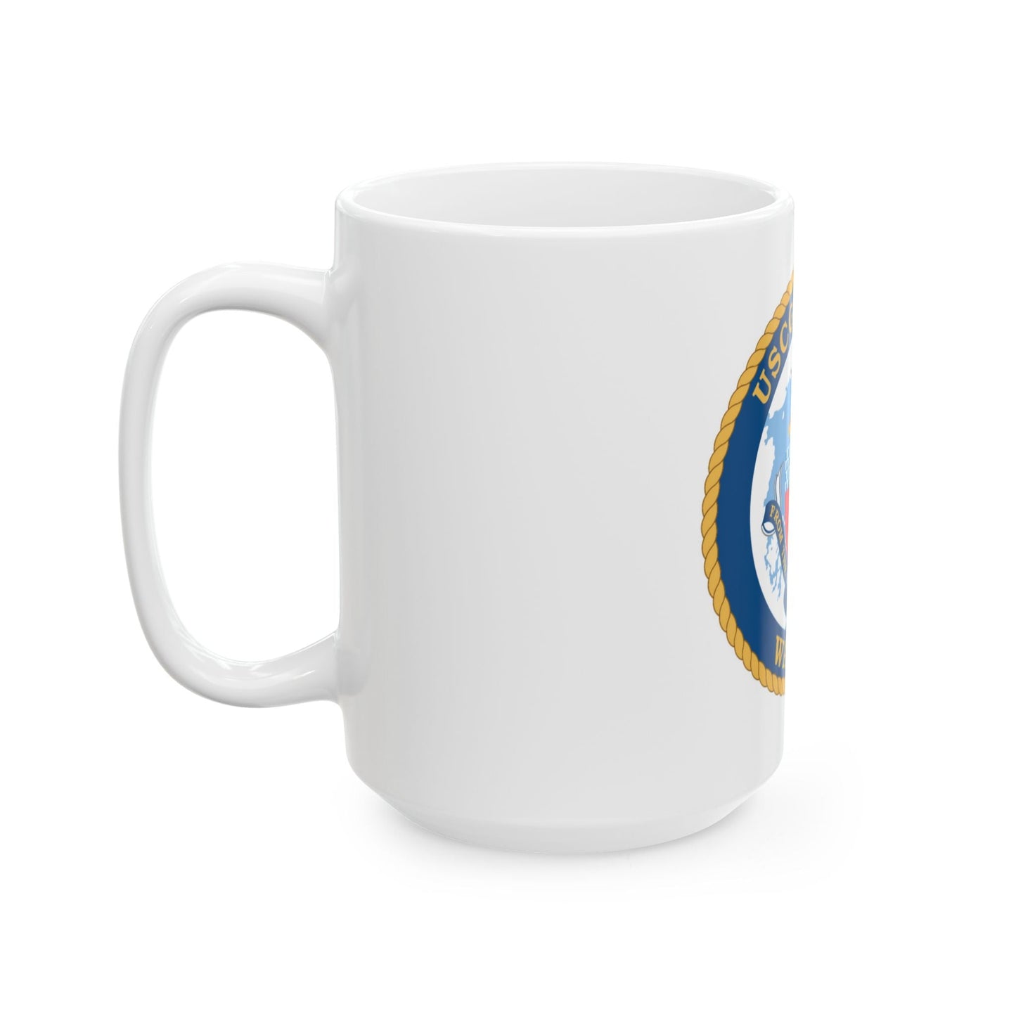 USCGC Healy WAGB 20 (U.S. Coast Guard) White Coffee Mug