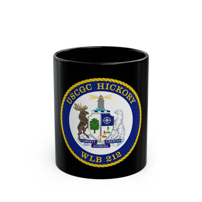 USCGC Hickory WLB 212 (U.S. Coast Guard) Black Coffee Mug-11oz-The Sticker Space