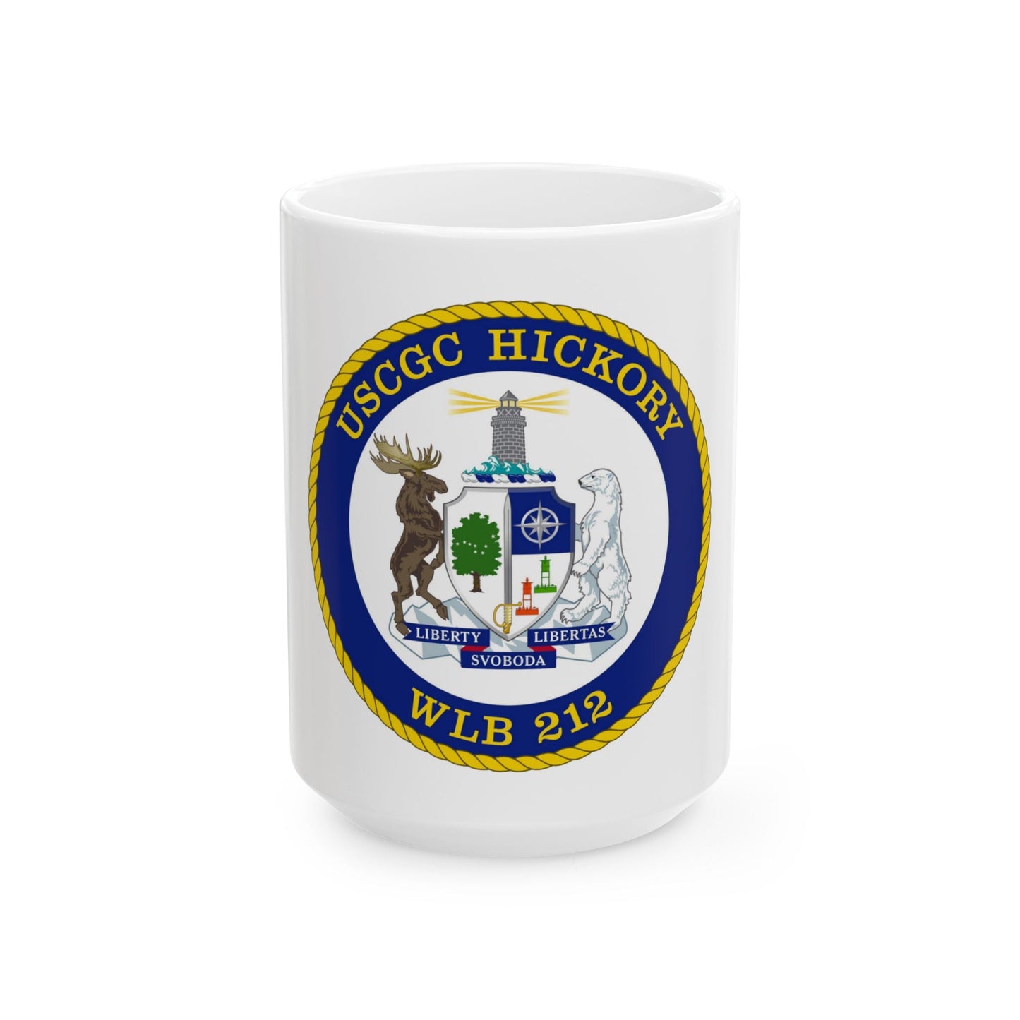 USCGC Hickory WLB 212 (U.S. Coast Guard) White Coffee Mug