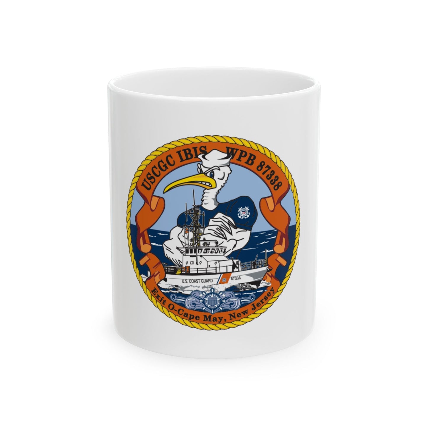 USCGC IBIS (U.S. Coast Guard) White Coffee Mug