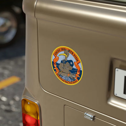 USCGC IBIS (U.S. Coast Guard) Transparent STICKER Die-Cut Vinyl Decal - The Sticker Space