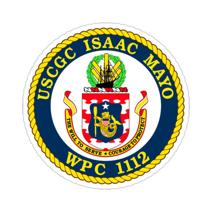 USCGC Isaac Mayo WPC 1112 (U.S. Coast Guard) STICKER Vinyl Die-Cut Decal-2 Inch-The Sticker Space