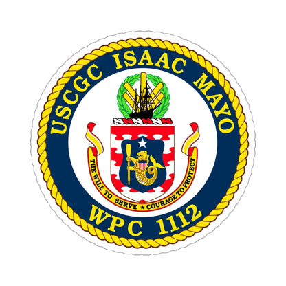 USCGC Isaac Mayo WPC 1112 (U.S. Coast Guard) STICKER Vinyl Die-Cut Decal-4 Inch-The Sticker Space