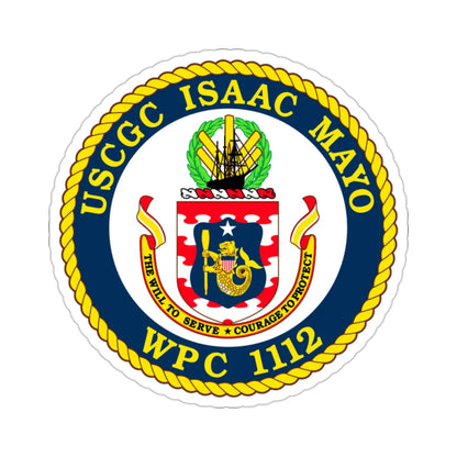 USCGC Isaac Mayo WPC 1112 (U.S. Coast Guard) STICKER Vinyl Die-Cut Decal 2 Inch - The Sticker Space