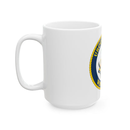 USCGC James WMSL 754 (U.S. Coast Guard) White Coffee Mug-The Sticker Space